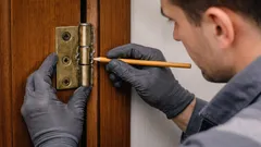 Visste du att gnissel från dörrgångjärn kan åtgärdas med en vanlig blyertspenna?