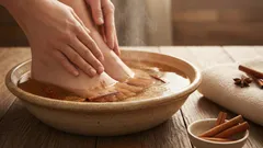 Fotbad med kanel: Fungerar det verkligen och när är det värt att prova?