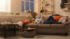 Vilka psykologiska problem kan oordning i hemmet tyda på?